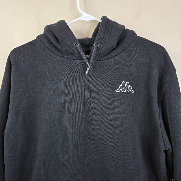 Kappa Mens Long Sleeve Embroidered Logo Pullover Hoodie Large - Picture 2 of 7